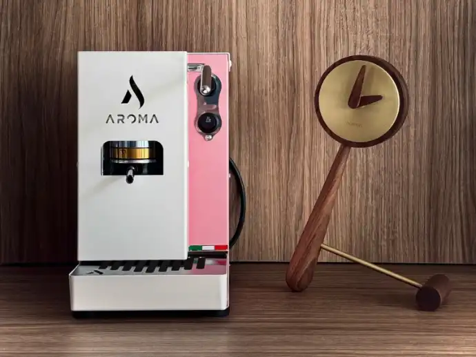 Aroma Plus roze espresso aparat